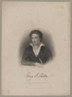Bildnis des Percy B. Shelley