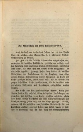 Der Papst, der Absolutismus und das Concil
