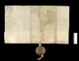 Taidingsbrief zwischen dem Kloster Steinheim und der Stadt Marbach wegen des Baus der Brücke über die Murr.
