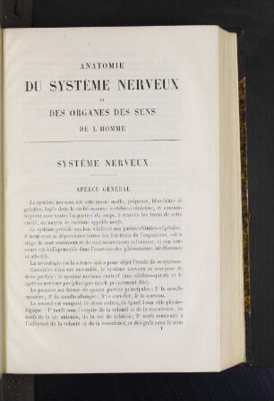 Apercu général