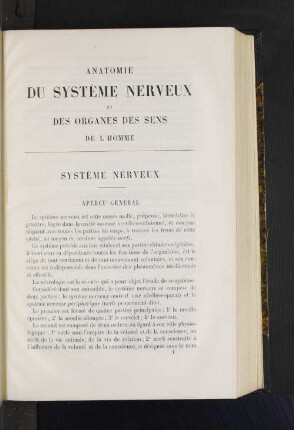 Apercu général