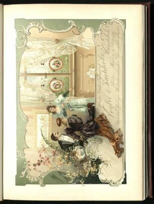 Officin für Kunst- u. Luxusdruck, Vogler & Kachholz, Wandsbek, Filialen: Berlin, Leipzig, Specialität: farbiger Illustrationsdruck in Chromolithographie