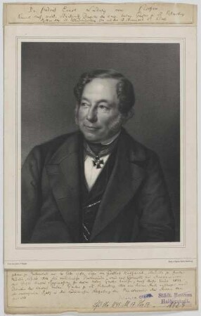 Bildnis des Friedrich Ernst Ludwig (von) Fischer