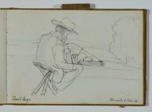 Emil Lugo bei der Arbeit