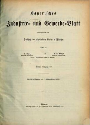 Bayerisches Industrie- und Gewerbeblatt. 3. 1871