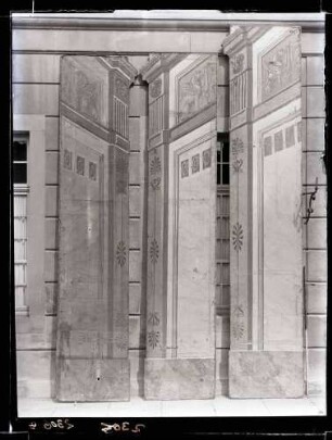 Schloßtheater; drei Kulissen