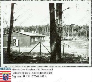 Rodgau, Strafgefangenenlager II Rollwald (1938-1945) / Verwaltungsbaracke