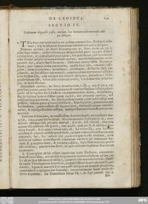 Sectio IV. Undenam dignosci possit, utrùm lex humana sub mortali culpa obliget.