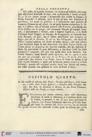 Capitolo quarto