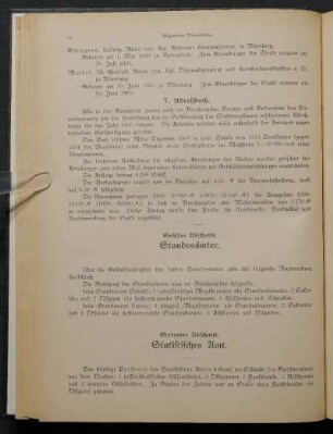 Siebenter Abschnitt. Statistisches Amt.