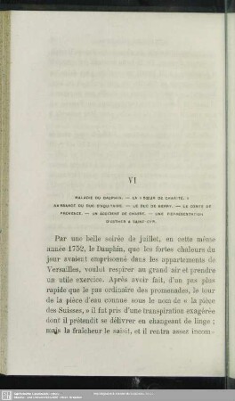 VI. Maladie Du Dauphin