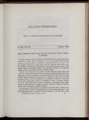 N. 10 - Vol. IV. Ottobre 1868