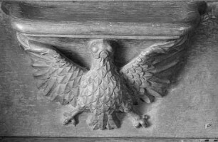 Dritte Miserikordie von Osten: Adler