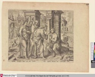 [Christus heilt einen Blinden; Christ Healing a Blind]