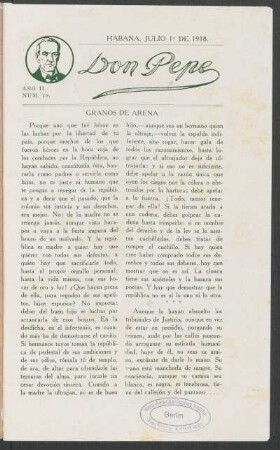 [Notas del editor] Granos de arena