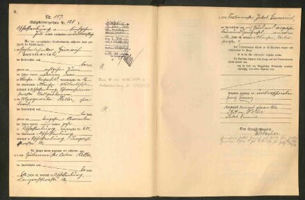 Standesamtsbuch der Stadt Aschaffenburg: Eheschließungen 252/1930 - 130/1931