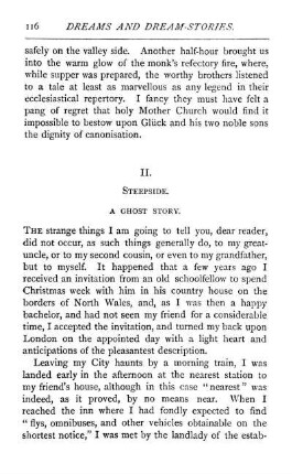 II. Steepside. A Ghost Story
