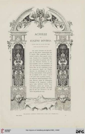9: Achille et Eugène Devéria, [1] : leur vie et leur oeuvre