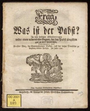 Frag, Was ist der Pabst?