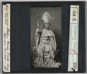Berlin, Kaiser-Friedrich-Museum: Sitzender Bischof