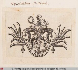 Wappen des Abraham Kästner
