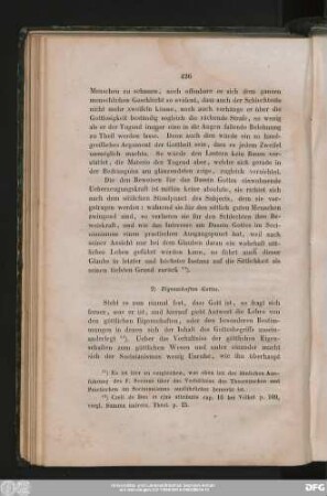 2) Eigenschaften Gottes.