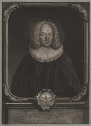 Bildnis des Georgius Serpilius