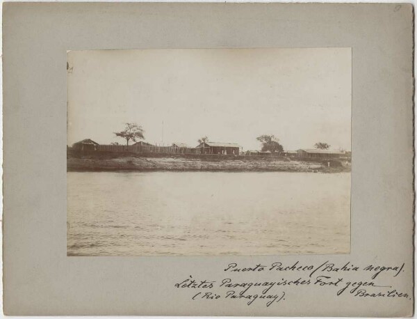 Puerto Pacheco. Letztes paraguayanisches Fort gegen Brasilien