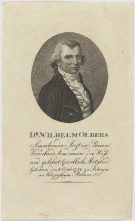 Bildnis des Wilhelm Olbers