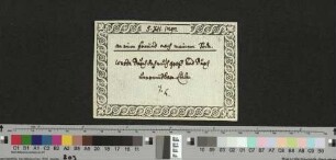 6. Billet