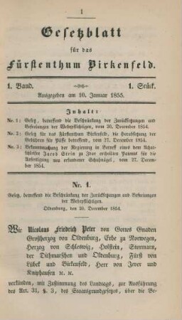 10. Januar-26. December 1855 = 1.-35. Stück