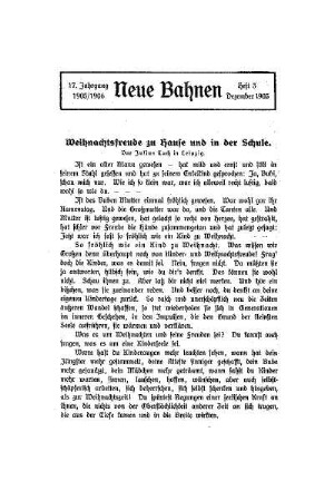 Weihnachtsfreude zu Hause und in der Schule