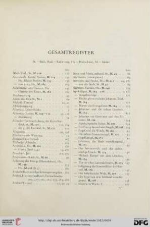 Gesamtregister
