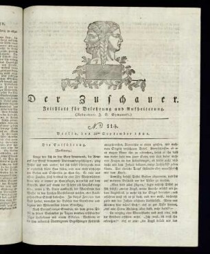 No. 114 - 22. September 1821