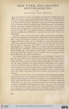 New York, die leichte Enttäuschung
