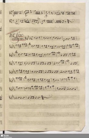 1180. Coro: O gran Nume che il monte / Naumann, J.G.