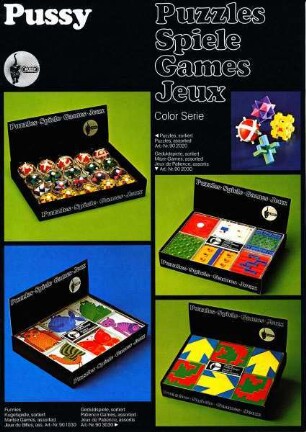 Produktprospekt "Pussy - Puzzles Spiele Games"