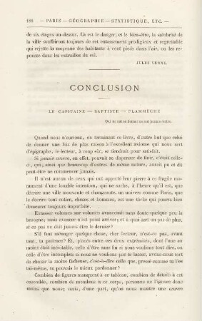Conclusion. Le Capitaine - Baptiste - Flammèche