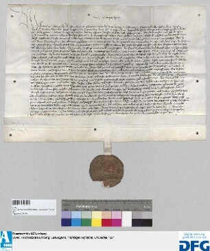 Das Landgericht des Burggraftums Nürnberg stellt ein Vidimus aus von der Urkunde König Friedrichs III. d.d. 1442 März 10.