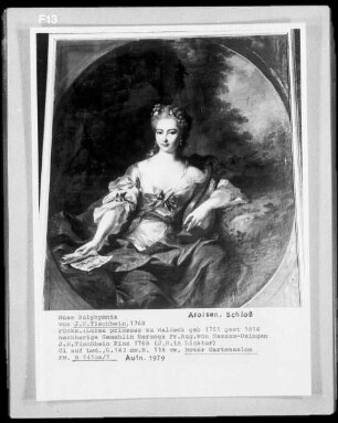 Prinzessin Luise zu Waldeck als Muse Polyhymnia?