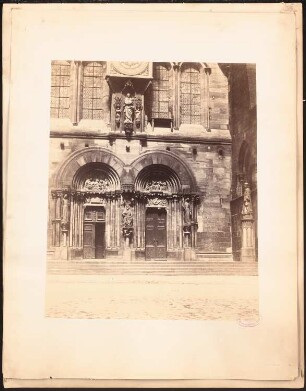 Münster, Straßburg Südportal: Fassadendetail
