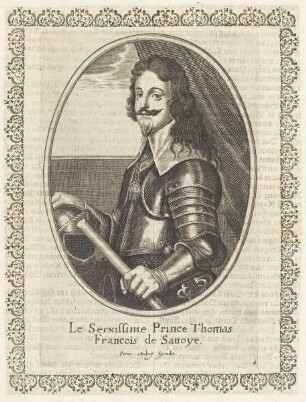 Bildnis des Thomas Francois de Sauoye