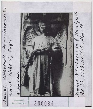 Amiens: Kathedrale, Honoratusportal, 1. Archivolte links