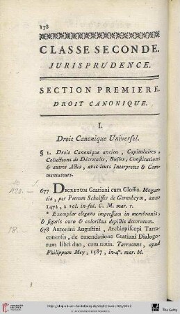 Classe seconde: Jurisprudence