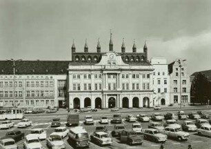 Rostock, Neuer Markt, Parkplatz