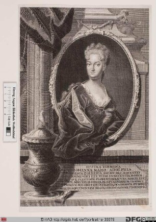 Bildnis Johanna Maria Adolph, geb. Zoller