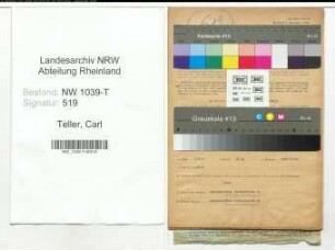 Entnazifizierung Carl Teller , geb. 26.03.1903 (Buerovorsteher)