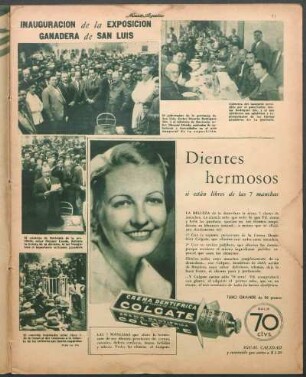 Inauguración de la exposición ganadera de San Luis [Fotografías]