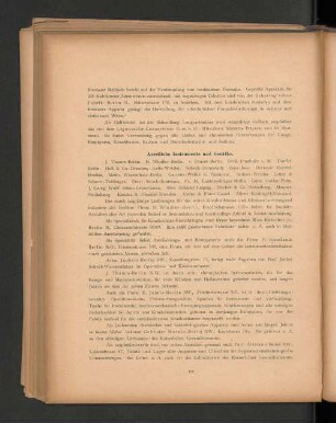 Aertzliche Instrumente und Geräthe.