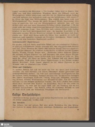 Lustige Dorfgeschichten